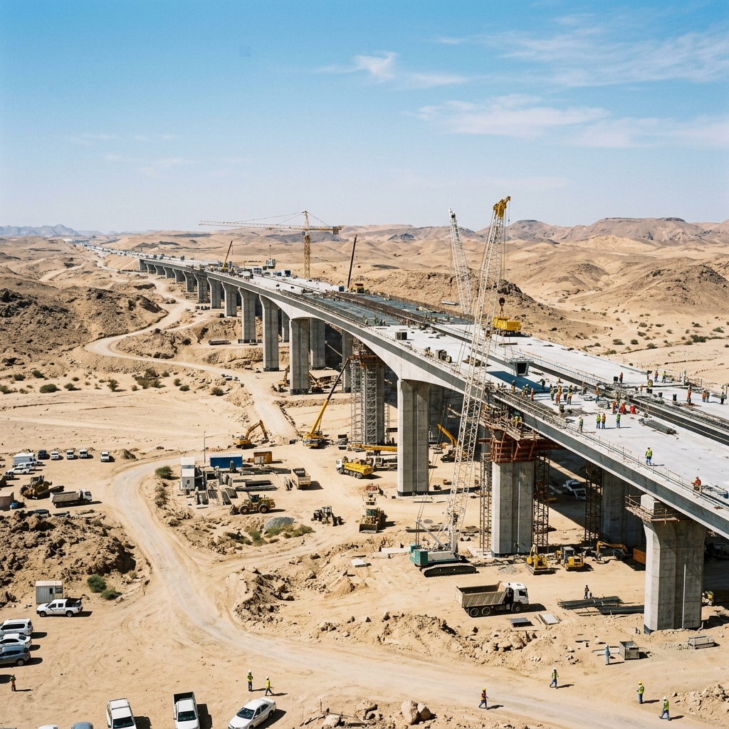 أعمال الطرق والجسور